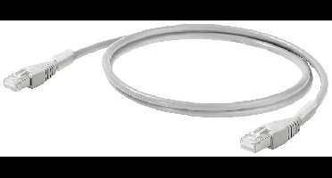 Weidmüller 2661950040 RJ45 Netwerkkabel, patchkabel CAT 6A S/FTP 0.40 m Grijs 1 stuk(s)