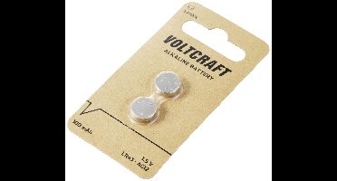 VOLTCRAFT Knoopcel LR43 1.5 V 2 stuk(s) 100 mAh Alkaline AG12