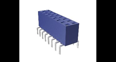 Amphenol 76342-408LF Female header (standaard) Inhoud: 1 stuk(s)