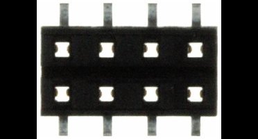 Amphenol 55508-108LF Female header (standaard) Inhoud: 1 stuk(s)