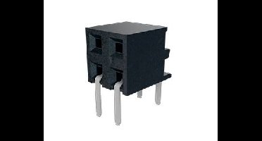 Amphenol 10131932-106ULF Female header (standaard) Inhoud: 1 stuk(s)