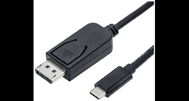 ROLINE USB type C - DisplayPort adapterkabel, v1.4, M/M, 3 m
