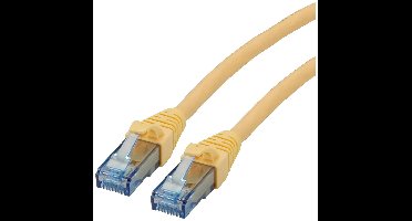 ROLINE Patchkabel Cat.6A UTP, Component Level, LSOH, geel, 7,5 m
