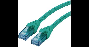 ROLINE Patchkabel Cat.6A UTP, Component Level, LSOH, groen, 0,3 m