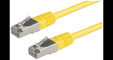 ROLINE patchkabel Cat.5e (Klasse D) S/FTP, geel, 3 m