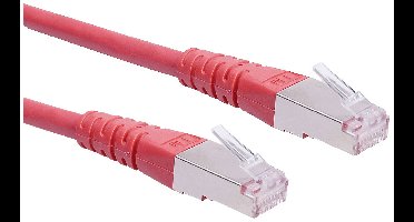 ROLINE patchkabel Cat.6 (Klasse E) S/FTP (PiMF), rood, 1,5 m