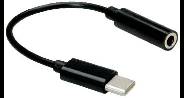 VALUE USB type C - 3,5mm Audio Adapter, Male/Female, 0,13 m