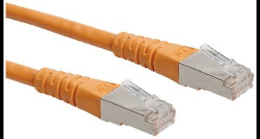 ROLINE patchkabel Cat.6 (Klasse E) S/FTP (PiMF), oranje, 5 m
