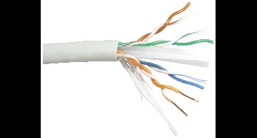 Roline 21.15.1684 Netwerkkabel CAT 6A U/UTP Grijs 100 m