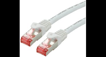 ROLINE patchkabel Cat.6 S/FTP (PiMF), componentniveau, LSOH, wit, 1,5 m