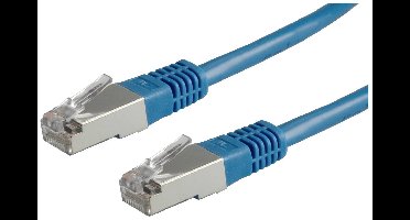 ROLINE patchkabel Cat.5e (Klasse D) S/FTP, blauw, 2 m