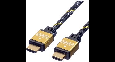 ROLINE GOLD HDMI HighSpeed Kabel met Ethernet, M-M, 10 m