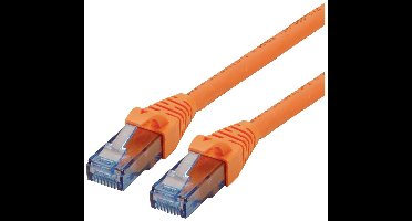 ROLINE Patchkabel Cat.6A UTP, Component Level, LSOH, oranje, 0,3 m