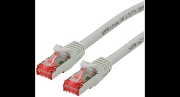 ROLINE patchkabel Cat.6 S/FTP (PiMF), componentniveau, LSOH, grijs, 3 m