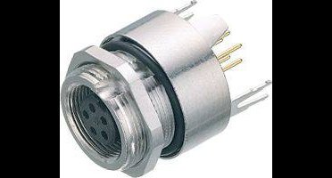 binder 09 0428 35 08-20 Flensdoos Bus, recht, Flensbus Totaal aantal polen: 8 Serie (ronde connectoren): 712 1 stuk(s)