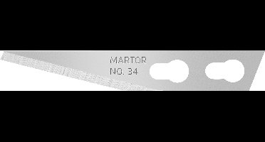 MARTOR 34.50 Reservemes GRAFIKKLINE speciale geslepen 10 stuk(s)