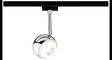 Paulmann Spot Capsule 230V-railsysteem lamp URail LED vast ingebouwd 6 W LED Zwart (mat), Chroom