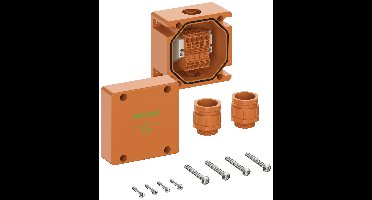 Spelsberg WKE 202 SL Aftakkast (l x b x h) 115 x 93 x 115 mm Oranje IP66 1 stuk(s)