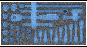 Hazet 163-352L 163-352L Plukschuiminlegstuk (l x b) 342 mm x 172 mm