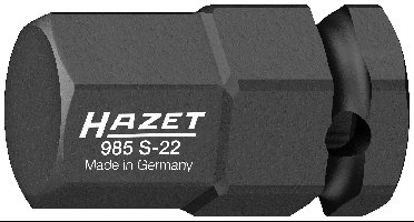 Hazet 985S-22 985S-22 Dopsleutelinzetstuk