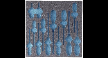 Hazet 163-100L 163-100L Plukschuiminlegstuk (l x b) 344 mm x 342 mm