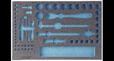Hazet 163-118L 163-118L Plukschuiminlegstuk (l x b) 519 mm x 342 mm