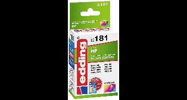 Edding Inktcartridge vervangt HP 343, C8766EE Compatibel Kleur EDD-181 18-181