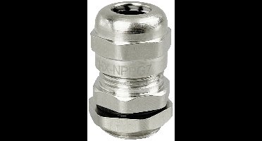 TRU COMPONENTS TC-10302868 Wartel PG7 Messing (vernikkeld) Metaal 1 stuk(s)