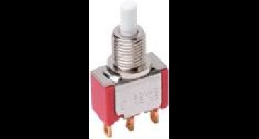 C & K Switches 8125SHZBE Druktoets 20 V, 20 V/DC 1x aan/(aan) 1 stuk(s) Bulk