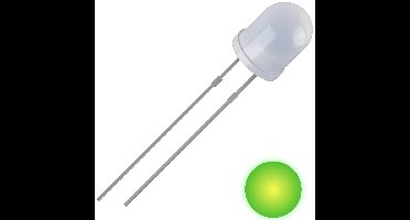 Quadrios 2111O170 Bedrade LED Geel-groen Rond 5 mm 700 mcd 30 ° 20 mA 2 V