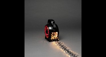 Konstsmide 3843-100 Lichtketting Buiten Energielabel: E (A - G) werkt op het lichtnet Aantal lampen 300 LED Warmwit Verlichte lengte: 6.58 m Haspel