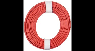 Donau Elektronik 150-010 Draad 1 x 0.50 mm² Rood 10 m