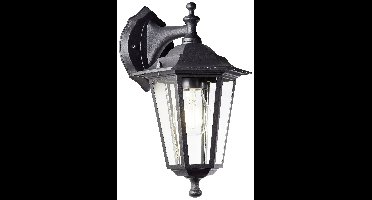 Brilliant Carleen 90987A06 Buitenlamp (wand) E27 Zwart