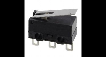 Omron D2F-L-D3 Microschakelaar 30 V/DC 2 A 1x aan/(aan) 1 stuk(s) Bag