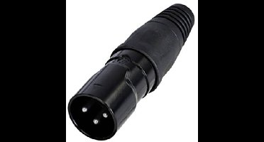 Rean AV RCX3M-Z-001-1 XLR-connector Stekker, recht Aantal polen: 3 1 stuk(s)