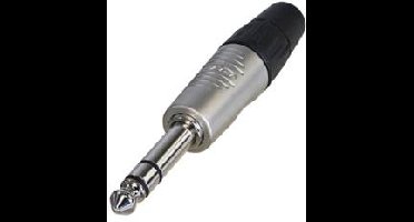 Rean AV RP3C Jackplug 6,35 mm Stekker Aantal polen: 3 1 stuk(s)