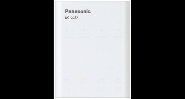 Panasonic BQ-CC87 Batterijlader NiMH AAA (potlood), AA (penlite)