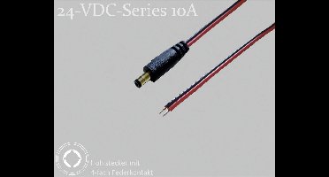 BKL Electronic DC-connector Holle DC-stekker - Vertind 5.5 mm 2.1 mm 1.5 m 1 stuk(s) Single