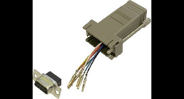 BKL Electronic 10121106 Adapter D-sub bus 9-polig - RJ45-bus 1 stuk(s) Single