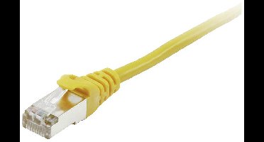 Equip 605562 RJ45 Netwerkkabel, patchkabel CAT 6 S/FTP 3.00 m Geel Vergulde steekcontacten 1 stuk(s)