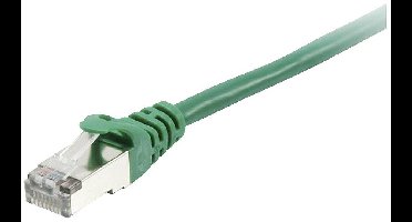 Equip 605549 RJ45 Netwerkkabel, patchkabel CAT 6 S/FTP 20.00 m Groen Vergulde steekcontacten 1 stuk(s)