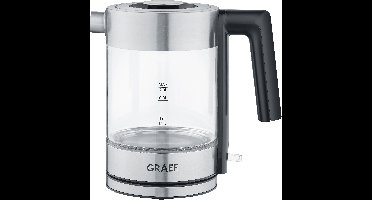 Graef WK300 Waterkoker Oververhittingsbeveiliging Aantal/Volume: 1 l RVS