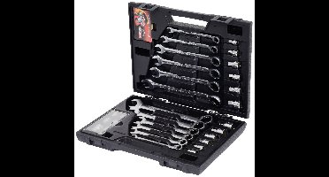 KS Tools 503.4960 5034960 Ring-steeksleutelset 30-delig Sleutelbreedte (metrisch) 19 mm