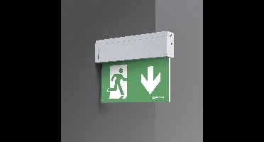 Beltrona MEXM82502ZB LED-vluchtwegverlichting Wanduitbouwmontage