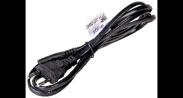 Akyga Stroom Aansluitkabel [1x Apparaatbus C7 - 1x Euro-stekker] 0.50 m Zwart