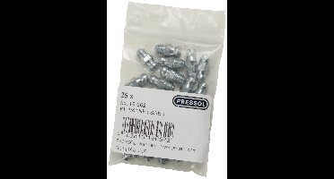 Pressol Conische smeernippel H1-recht, 1/4-UNF- 25 stuk(s)