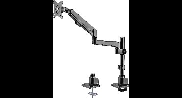 My Wall HL 51-1 L Monitor-tafelbeugel Aantal monteerbare displays: 1 Display(s) 43,2 cm (17) - 81,3 cm (32) Zwart In hoogte verstelbaar