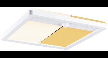 Paulmann 94707 Lamina PIR 2200K eck. Weiß LED-plafondlamp LED 14 W Wit