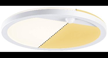 Paulmann 94706 Lamina PIR 2200K rd. weiß LED-plafondlamp 14 W Wit