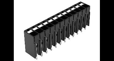 WAGO 2086-1112 Printklem 1.50 mm² Aantal polen 12 Zwart 1 stuk(s)